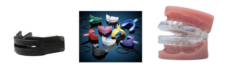 Preformed stock mouthguards