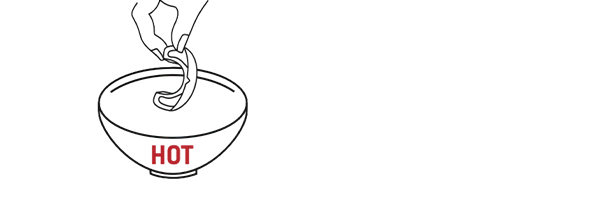 For any minor adjustments simply place the localised area into the boiling hot water. You do not need to heat up the entire mouthguard.